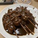 金の字 - カレーモツ追加5本