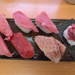 スシロー - 天然本鮪7貫盛