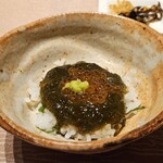 THE HIRAMATSU HOTELS&RESORTS - もずくご飯　2口
      茗荷、紫蘇、いくら