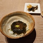 THE HIRAMATSU HOTELS&RESORTS - もずくご飯　2口
      茗荷、紫蘇、いくら