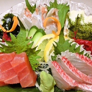 新鮮な盛り合わせをご用意！