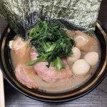 横濱家系ラーメン 勝鬨家 - 勝鬨ラーメン並の塩