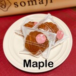 patisserie somaji - マドレーヌ メープル
