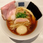 淡麗拉麺 己巳 野毛本店 - 味玉淡麗醤油ラーメン