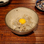 薪鳥新神戸 - 薪そぼろご飯 + うずらの卵