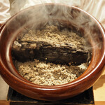 薪鳥新神戸 - 薪そぼろご飯