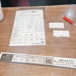 一蘭 - 私の卓上