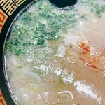 一蘭 - ネギ またいで丸したよ!!