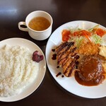 コ・ビアン - この日の日替わり定食。色々食べたい人にオススメ。