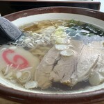 十文字屋 - ミニラーメン。立派な喜多方ラーメンだよ