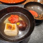 傳 - [2024年12月 訪問]お雑煮。出汁は鼈。