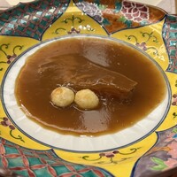 美会 - フカヒレと銀杏もち