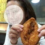 鳥万 - 若鶏のから揚げは￥420は顔の大きさ！
