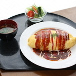 Omelette Rice rice set