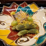先斗町 藤わら - 太刀魚、枝豆、銀杏、からすみ