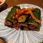 焼肉翔苑 - きゅうりキムチ385円
