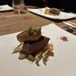 TEPPANYAKI 10 GINZA - シャトーブリアンとフォアグラのソテー