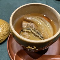 翠林 - 鮑入り蒸しスープ