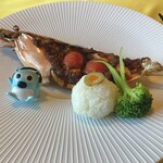 長江SORAE - 大車海老のオープン焼きSORAE風