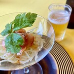 長江SORAE - ピリ辛味の蟹にシャキっとしたジャガイモの食感が楽しい