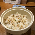 串亭 - ちりめん山椒ご飯