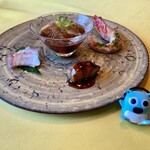 長江SORAE - 前菜の盛り合わせ