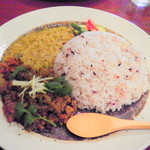 ﾗﾑｷｰﾏ+豆ｶﾚｰ