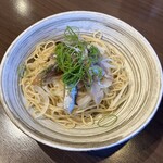 寿製麺よしかわ - いわしそば　550円