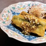 Ji-Cube - ⚫︎サンマと茄子の生姜ソースがけ