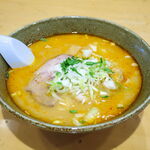 牛乳屋食堂 - みそラーメン（極太手打麺）