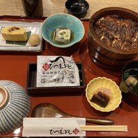 うなぎ和食 しら河 名駅店 - 上ひつまぶしセット