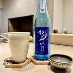 そば 六郷 - 鏡花水月 純米吟醸 生酒