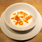 スガハラ - 大分 車海老 + カラスミ + カリフラワー