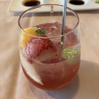 特選近江牛レストラン ティファニー - イチゴとフルーツのモクテル　ノンアルコール