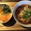Kamodashi Chuka Soba Menya yoshiki - 金目鯛そば+イクラ・サーモン丼