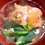 増田餅店 - 切餅で作った雑煮