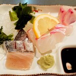 居酒屋 味平 - 刺身の盛り合わせ