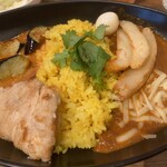 カリガリ - アキバ盛りカレー1