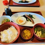 ジョイフル - 料理写真:目玉焼き納豆定食