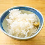 永明中華そば店 - あさり炊き込みご飯