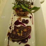 レストラン ル ボヌール - メイン　牛肉とフォアグラ