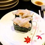 回し寿司 活 活美登利 横浜スカイビル店 - 貝ひも軍艦