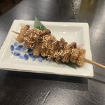風来坊 - 鶏皮串