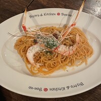 ビストロボンノ - 手長海老のパスタ