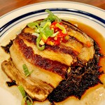 湖南人家 - 20241227豚バラ肉の高菜蒸し1,518円