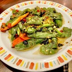 湖南人家 - 20241227焼きピーマンの湖南風炒め1,320円