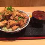 まぐろや相馬水産 - まぐろステーキ丼