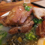 ラーメン櫻島 - くずしチャーシュー麺　７９０円　【　２０１４年６月　】