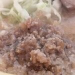 どさん子ラーメン - 挽肉