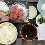 ゆうき食堂 - ■刺身２種盛り定食 ￥1.400